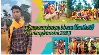 Tiwa wanshuwa kham (festival) #rolin  Rice grinding  festival popular 2023 West Karbi Anglong assam.