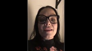 The Dark Element's Anette Olzon livestream and new video The Ghost And The Reaper