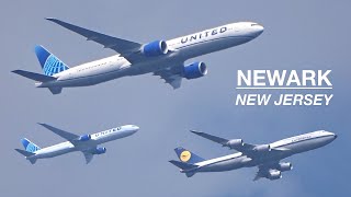 Planespotting Arrivals into Newark Liberty International Airport