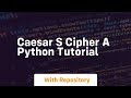 Caesar s cipher a python tutorial