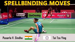 SPELLBINDING MOVES | Pusarla V. Sindhu VS Tai Tzu Ying