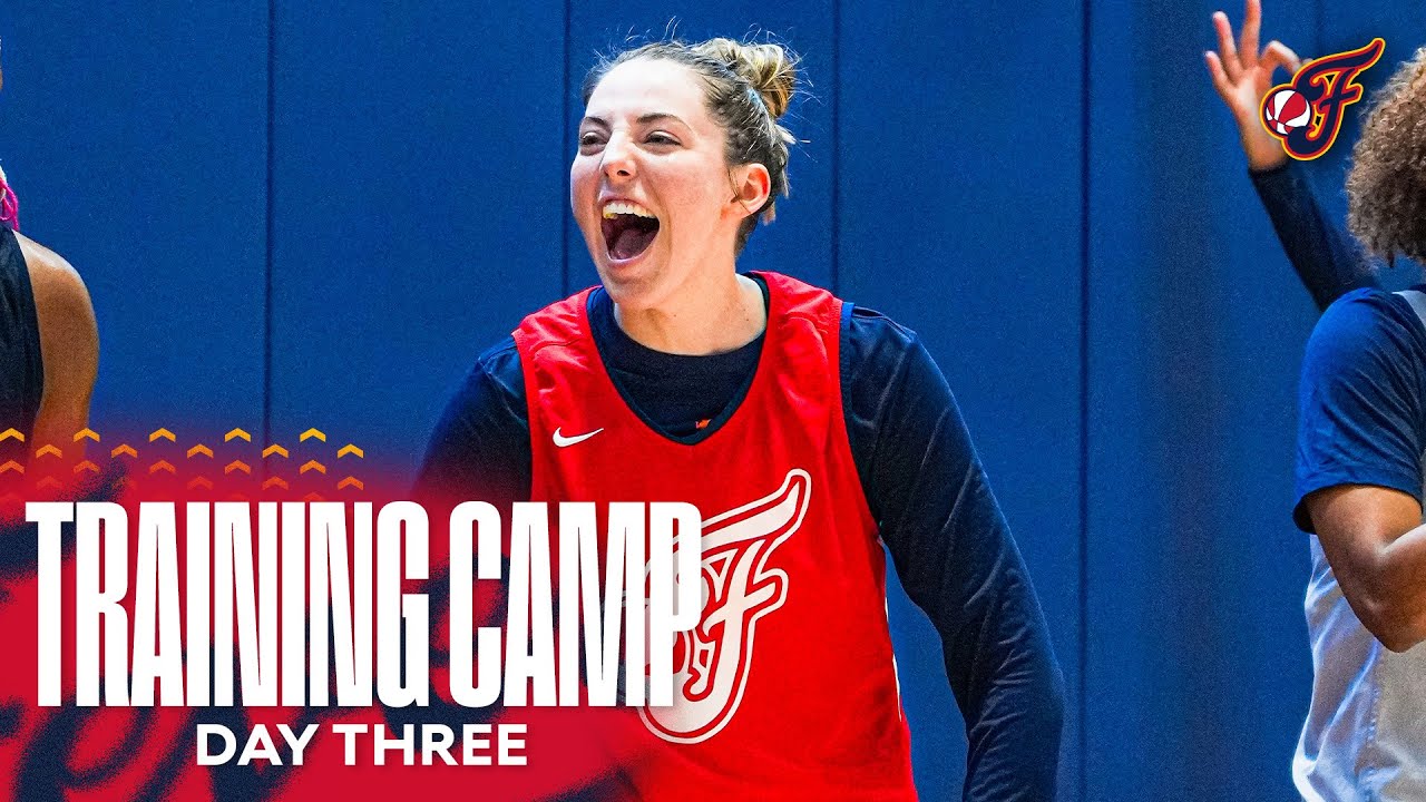 Indiana Fever Training Camp Day Three Recap Youtube