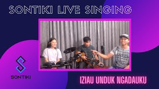 Sontiki Vibes on Sontiki Live Singing ( Evanatie, Adrian, Jerome) | Iziau  Unduk Ngadauku