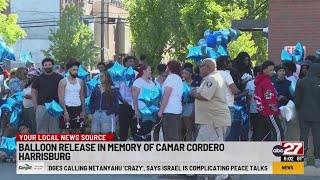 Family holds memorial for Harrisburg student shot and killed at bus stop