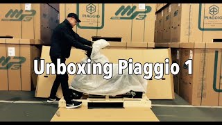 Unboxing Piaggio 1, the new electric scooter from Piaggio!