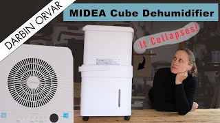 Midea Cube Dehumidifier Review \u0026 Setup