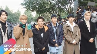 171020 JBJ CUT on Spotted at Music Bank 뮤직뱅크 출근길