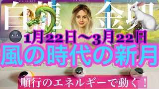 2023年1月22日新月からのメッセージ🌈✨時代は確実に変わっています！あなたに時代が追いつきました💕唯一無二のあなた！好きなことを形にしていける水瓶座新月🌚