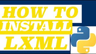 How to install LXML on Mac