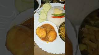 #sunday lunch menu আজ রবিবারের খাবার#mini vlog shorts video#