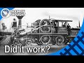 The steam locomotive with wheels on its wheels - Fontaine Locomotives