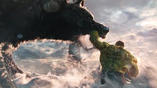Hulk vs Fenris Wolf - Fight Scene - Thor Ragnarok (2017) Movie CLIP HD