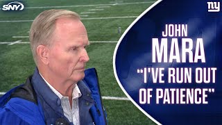 John Mara on decision to keep Joe Schoen and Brian Daboll with Giants next season | SNY