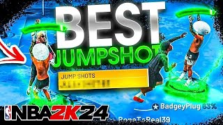 The BEST JUMPSHOTS for EVERY THREE POINT RATING + HEIGHT on NBA 2K24!