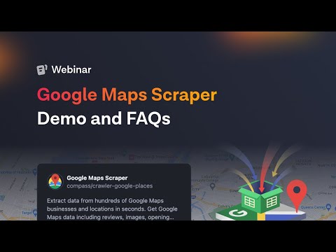 Google Maps Scraping Demo - How to scrape Google Maps like a pro