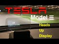 Tesla Model 3 Heads Up Display Installation!