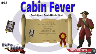 OSRS│How To Complete Cabin Fever Quest 2020│Urdu Hindi