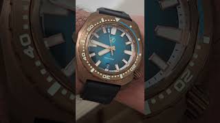 Perfect Match Teal Bronze Hammerhead ZELOS 44mm 300m V3 Fume Sunburst C3 X1 \u0026 BGW9 lume NH35 Seiko