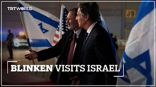 Blinken arrives in Tel Aviv ahead of Israel-Arab summit