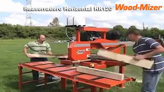 Reaserradero Horizontal HR120 marca Wood-Mizer