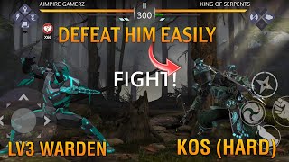 How to Defeat King of serpents (hard) Easily in shadow fight 3 | menace of the Swamp event