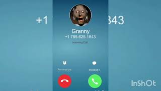 granny phone call me #creepygranny #scary #grannyattackme #scarygranny
