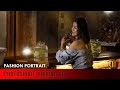 Fashion Portrait Photography - Drinking at the bar [BTS]