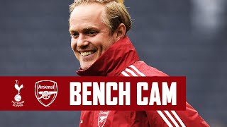 BENCH CAM | Tottenham vs Arsenal (0-4) | Jonas Eidevall's first match as head coach