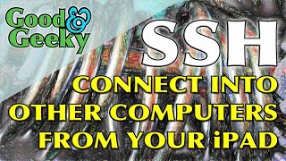 SSH on the iPad with Secure Shellfish - Tmux, Command line, Neovim