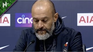 Nuno Espirito Santo sacked! Here are his last words as Tottenham manager, after losing to Man Utd
