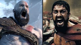Kratos Talks About 300 Spartans and Wanting to Die with King Leonidas - God of War Ragnarok