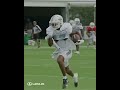 TUA THREADING THE NEEDLE TO JAYLEN WADDLE | MIAMI DOLPHINS TRAINING CAMP 2022