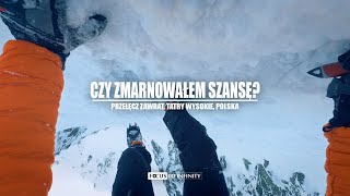 Czy zmarnowałem szansę? -  Przełęcz Zawrat - Zimowe wejście na Zawrat - Fotografia krajobrazowa