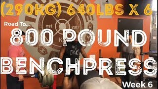 Julius Maddox Attempts To Break The American Record 700 Bench Press