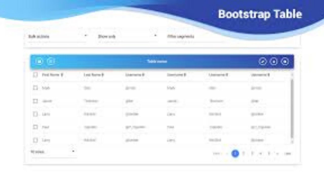 Admin Dashboard Design With Bootstrap #bangla 2020 Table Page Design ...