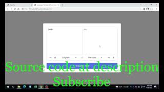 Translator HTML CSS AND JS | Free Source Code | Power Edge