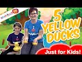 5 Yellow Ducks. Fun counting song for children.