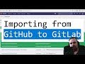 Import Project From GitHub To GitLab