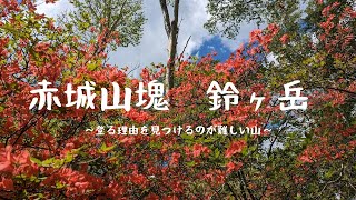 【鈴ヶ岳】赤城山塊で一番地味な山