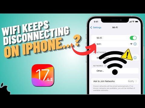 How to Fix iPhone Wifi Keeps Disconnecting Issue after iOS 17.4.1 SOLVED!