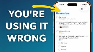 Everything You Need to Know About Apple Reminders (2026 Tutorial)