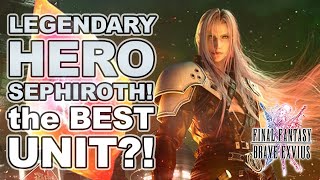 How to Use Legendary Hero Sephiroth! | Final Fantasy Brave Exvius - Unit Reviews, Guides, Rotations