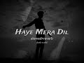 Haye Mera Dil Haye Mera Dil||sad song||slowed and reverb||sleeping time