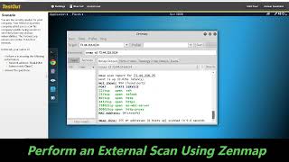 5.2.10 Perform an External Scan Using Zenmap (TestOut Lab), and only for learning purpose.