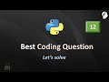 Coding Questions and Answers in Python | Python Interview Questions| Python Programming