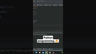 How to Make python Tutorial Projects 🔥|| Try this.#shorts #pythonforbeginners