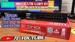 STB LUBY DVB T2 01 + cara pasang stb luby dvb t2 01 ke tv