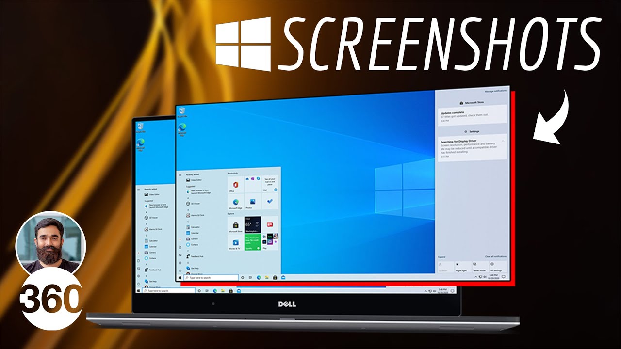 How To Take Screenshots In Windows 10 Laptops And Desktops: 4 Easy Ways ...