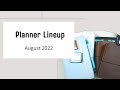 Planner and Journal Lineup August 2022 | Hobonichi, TN Passport, Pocket