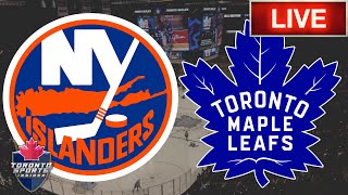 New York Islanders vs Toronto Maple Leafs LIVE Stream Game Audio  | NHL LIVE Stream Gamecast & Chat